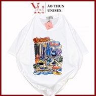 UNISEX T-shirt printed in VIETNAM VIETNAM DA NANG DANANG hot trend travel tour backpacking (M-L-XL-X