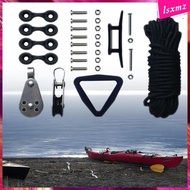 [Lsxmz] Kayak Canoe Anchor Trolley with 30 Feet of Rope Screws And Nuts Rope