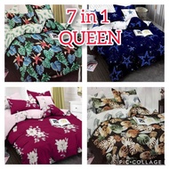 SET CADAR 7in1 (QUEEN)  COMFORTER