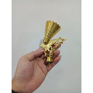 F42 BADMINTON COCK FIGURE HEAD CUP
