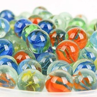 100 Pcs Traditional Glass Marbles Marble Guli Kaca (LOCAL READY STOCKS)