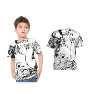 Unisex Kids T-Shirt Design PAINT SILLPLATER 3D Full Print Art 4