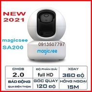 Magicsee SA200 Wifi Surveillance Camera - 2mpx QHD Rotate 360 Degrees Maximum -