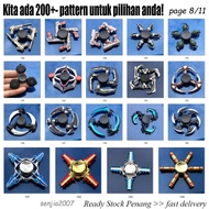 8-9/11  Ready Stock  Metal Spinner / FIDGET SPINNER reduce stress / NEW CUTE & NICE HAND SPINNER / G