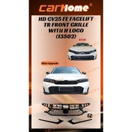 Honda Civic FE Facelift (2025) Type-R Front Grill Lower Grill FL1 FL4 FL5 Top Grill ABS Gloss Black 