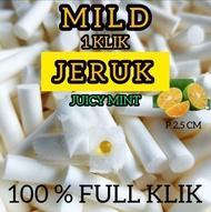 50g Busa filter klik Jeruk juicy mint isi 1 ukuran mild