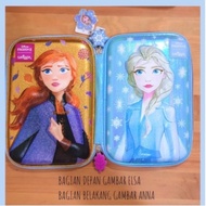 Smiggle HARDTOP Pencil Case Double Sided Different Pictures