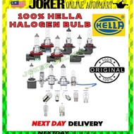 Genuine Hella H1 H3 H4 H7 H8 H11 HB3 HB4 9005 9006 P21/5W P21W W5W W16W T20 W21W W21/5W Halogen Bulb