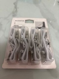 New宜家品牌/IKEA-床褥與床單、沙發套、椅墊固定鬆緊帶，適合床墊、床單、床笠、沙發墊、椅墊、車椅墊，全新一盒4條