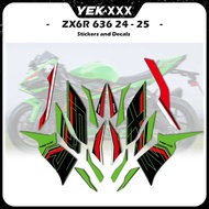 For Kawasaki ZX-6R ZX6R Ninja6R 2024 2025 ZX6R 24-25 New OEM Replica Sticker Decal