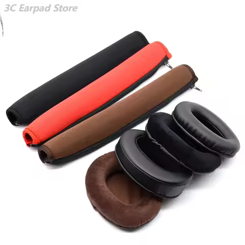 Replacement Headband EarPads Cushions for Audio Technica ATH M70 M50X M50 MSR7 M40X M40 M30X Headset