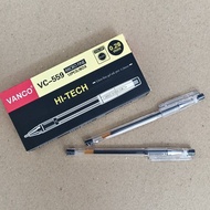 1 Box VANCO Hi-Tech 0.28mm Gel Pen | Hi Tech Vanco 0.28mm Pen | 1 Pack = 12 Pcs | Hi-Tech Ballpoint 