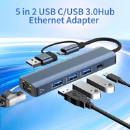 Network Port 3.0 Converter rj45 Network Port Wired Network Card typec to Computer Network Cable usb 