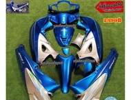 ชุดสี wave 125 S หัวเถิกกุญแจกลม สี น้ำเงินฟ้า / บรอนซ์ 13ชิ้น