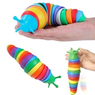 Slug Toy For Children Sensory Slug Relieves Fun Decompression Toy Relief Anti-Anxiety Sensory Toys F