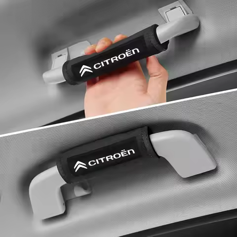 Auto Interior Accessories Car Roof Handle Protection Cover Pull Gloves For Citroen C2 C3 C4 grand XS