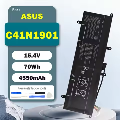 C41N1901 Replacement Laptop Battery for Asus ZenBook Duo UX481 UX481FA UX481FL UX481FLY High Capacit