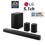 LG 5.1ch Home Theater Soundbar S60TR / S70TY 400W 3.1.1ch High Res Audio soundbar with Dolby Atmos