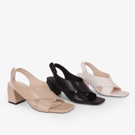 [HCM] Hanh Dung Sandal with Large Cross Straps HD11153AV (White - Black - Cream)