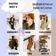 Poster A3 KPOP WAYV FREQUENCY