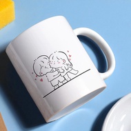 Ceramic cup doublebag, meaningful love gift