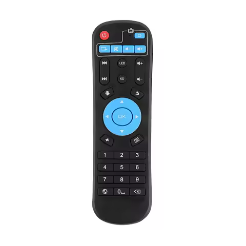 Replacement Remote Control ABS Set Top Box Remote Universal Remote Control for MXQ-4K MXQ H96 Pro T9