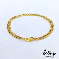 IBUY 916 Gold COCO BRACELET 14.5CM 22K (916)
