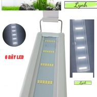 6 ROW LED fish tank light 20 - 90cm WHITE LIGHT for aquariums and aquariums