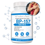 BP-157 Peptide Supplement 1000mcg 60 Capsules Muscle Recovery & Joint Support, Vegetarian Capsules
