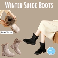 Winter Suede Ankle Boots Winter Boots