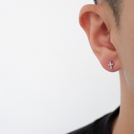 pearl earring earring earring for women Straw Straw Cake Full Diamond Zircon Cross Earrings European