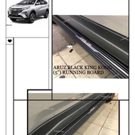 PERODUA ARUZ OEM -BLACK KING KONG  / BLACK SERIES RUNNING BOARD / SIDE STEP / STV THUNDER