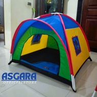 Asgara Tenda Anak Lipat Mega Combo Super Besar 4 Karakter Spiderman, Boboiboy, Hello Kitty, Lol Surp