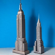 DIY Papercraft Diorama Empire State Building Paper Pattern Print