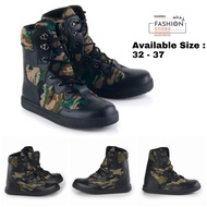 Free Socks - Children's Army Shoes/Children's Army Shoes/Boys Army Boots/Boys Army Boots/Boys Boots 