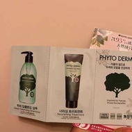 Phyto derma 洗頭水 護髮素 sample 包郵