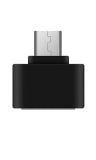 OTG轉接頭Micro轉USB線(黑色) OTG Adapter Micro to USB Cable (Black)