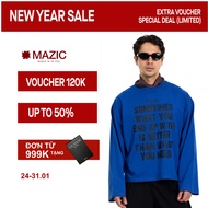 AT09 - "MAZIC" COBAN BETTER THAN WHAT YOU NEED FORM BOXY LONG SLEEVE T-SHIRT