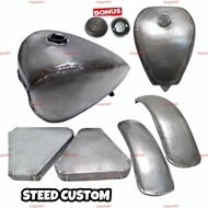 Paket Hemat Bahan Body Tangki STEED Custom Harley Chopper Benelli Japstyle Bobber Pulsar DLL