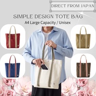 Stylish & Durable Canvas Tote Bag – Large A4 Capacity, Unisex 3J45