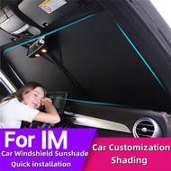 Car Windshield Sunshade for IM IM6 LS6 2023-UP Car Interior Shading Plate Front Shading