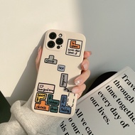 Fun Tetris iPhone 15/14/13/12/11/X Series/8/7/mini Phone Case