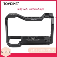A7C Camera Cage for Sony A7C Camera Sony a7C Metal Cage with Cold Shoe Mont Muntiple Interfaces Full