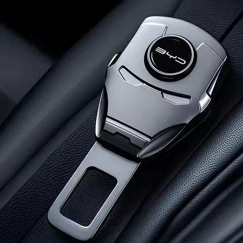 Car Seat Belt Extender Lock Adjustable Buckle For BYD M6 G3 G5 T3 13 F3 F0 S6 S7 E5 E6 L3 tang yuan 