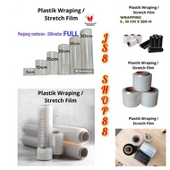 PLASTIC WRAPPING - BLACK CLEAR STRETCH FILM 5CM X 100M TO 30 CM X 100M
