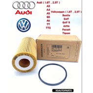 (100% Original) Audi Volkswagen Oil Filter - Golf MK7 Passat B8 / Audi A4 1.8 2013- / Audi Q5 2013- 