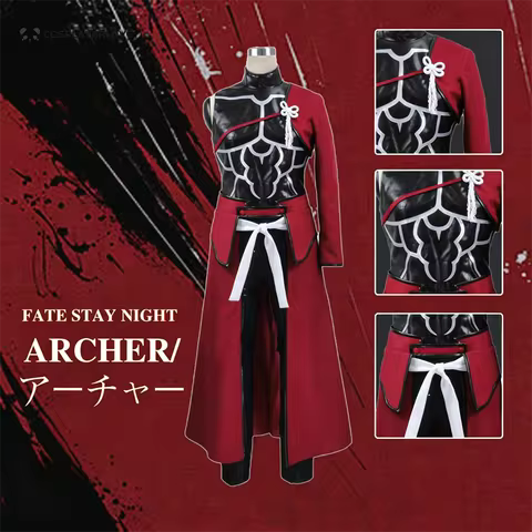 Fate/stay night Emiya Shirou archer Cosplay Costume Halloween Christmas Custom Made Costume