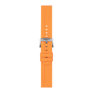 TISSOT OFFICIAL ORANGE SILICONE STRAP LUGS 22 MM (T852047918)