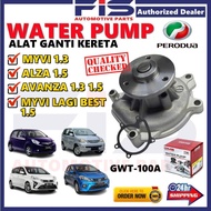 FIS GMB Original Water Pump Perodua Alza 1.5 Myvi 1.3 Old Myvi Lagi Best 1.5 Toyota Avanza 1.3 1.5 G