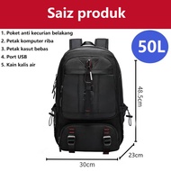 Travel Backpack For Men Extra Large 80L Water Resistant Backpack Airline Approved Business Work Bag